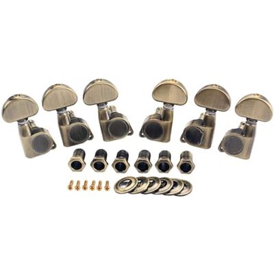 Generic 6Pcs Metall Gitarre Tuning Schlüssel Maschine String Mechaniken Ersatz Saiten Peg Gitarren Zubehör Metall String Pegs Generic 6Pcs Metall Gitarre Tuning Schlüssel Maschine String Mechaniken Ersatz Saiten Peg Gitarren Zubehör Metall String Pegs