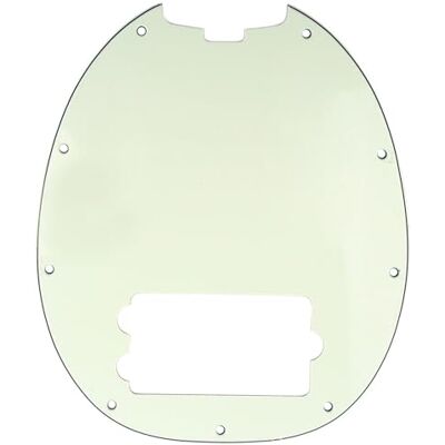 Musiclily Pro 9 Löcher MM Bass Pickguard Schlagbrett 3 lagig Elfenbein für 4-saiter Musicman Stingray E-Bass Musiclily Pro 9 Löcher MM Bass Pickguard Schlagbrett 3 lagig Elfenbein für 4-saiter Musicman Stingray E-Bass