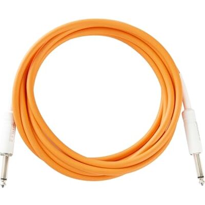 Fame Authentic Instrumentenkabel, 3 m, Orange, Hochwertiges Gitarrenkabel, Exzellente Signalübertragung Fame Authentic Instrumentenkabel, 3 m, Orange, Hochwertiges Gitarrenkabel, Exzellente Signalübertragung