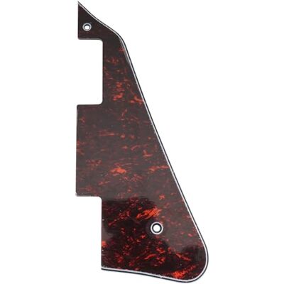 Musiclily Pro LP Gitarre Schlagbrett Pickguard 4-lagig Red Tortoise für USA LP Modern Style E-Gitarre, Musiclily Pro LP Gitarre Schlagbrett Pickguard 4-lagig Red Tortoise für USA LP Modern Style E-Gitarre,
