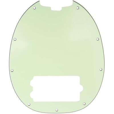 Musiclily Pro 9 Löcher MM Bass Pickguard Schlagbrett 3 lagig Mint Green für 4-saiter Musicman Stingray E-Bass Musiclily Pro 9 Löcher MM Bass Pickguard Schlagbrett 3 lagig Mint Green für 4-saiter Musicman Stingray E-Bass
