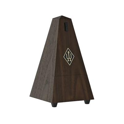 Wittner Metronom Taktell Pyramidenform System Maelzel Serie 845 Kunststoffgehäuse Ohne Glocke Nussbaum-Maserung Mechanisch zum Aufziehen Keine Batterien erforderlich Made in Germany Wittner Metronom Taktell Pyramidenform System Maelzel Serie 845 Kunststoffgehäuse Ohne Glocke Nussbaum-Maserung Mechanisch zum Aufziehen Keine Batterien erforderlich Made in Germany