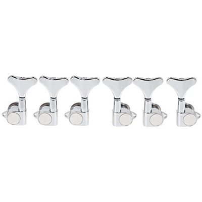 Kmise Chrom versiegelt 5 oder 6 Saiten E-Bass Tuning Pegs Stimmmechaniken Tuning Schlüssel 3L3R Tuning Schlüssel Kmise Chrom versiegelt 5 oder 6 Saiten E-Bass Tuning Pegs Stimmmechaniken Tuning Schlüssel 3L3R Tuning Schlüssel