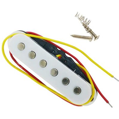 Generic E Gitarren Tonabnehmer Set, Single Coil Loaded Highout Ersatz passend für 6-saitige Gitarre Generic E Gitarren Tonabnehmer Set, Single Coil Loaded Highout Ersatz passend für 6-saitige Gitarre