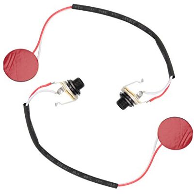 Kmise Tonabnehmer Piezo-Transducer für Akustik Gitarre Violine Ukulele Mandoline Cigar Box Teile Ersatz 2 Pcs Kmise Tonabnehmer Piezo-Transducer für Akustik Gitarre Violine Ukulele Mandoline Cigar Box Teile Ersatz 2 Pcs