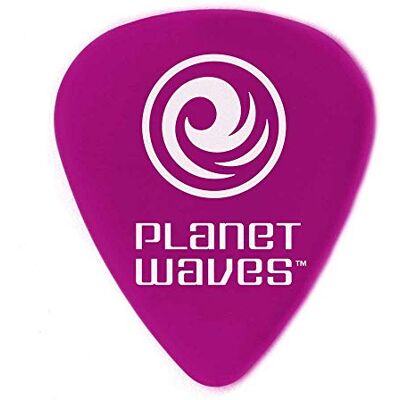 Waves Duralin Picks Purple 25 Heavy Standard Shape Guitar Picks Waves Duralin Picks Purple 25 Heavy Standard Shape Guitar Picks