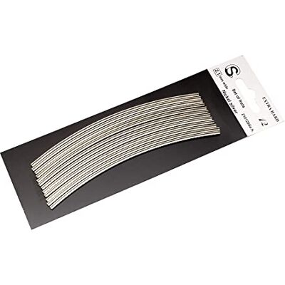 Musiclily Sintoms 2,1mm Kleine Neusilber Extra Hart Bunddraht Set für Fender Vintage Fender Bass Banjo Akustikgitarre Musiclily Sintoms 2,1mm Kleine Neusilber Extra Hart Bunddraht Set für Fender Vintage Fender Bass Banjo Akustikgitarre