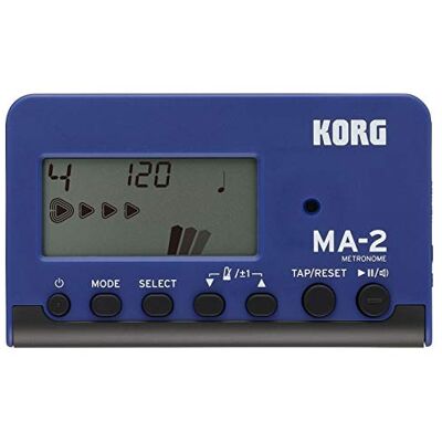 Korg MA-2 LCD-Taschen-Digital-Metronom blau/schwarz Korg MA-2 LCD-Taschen-Digital-Metronom blau/schwarz
