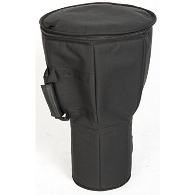 Fame Djembe Bag L, Easy Travel, Nylon Percussion Tasche, Wasserabweisend, Gepolstert, Extra Starker Reißverschluss, Schwarz Fame Djembe Bag L, Easy Travel, Nylon Percussion Tasche, Wasserabweisend, Gepolstert, Extra Starker Reißverschluss, Schwarz
