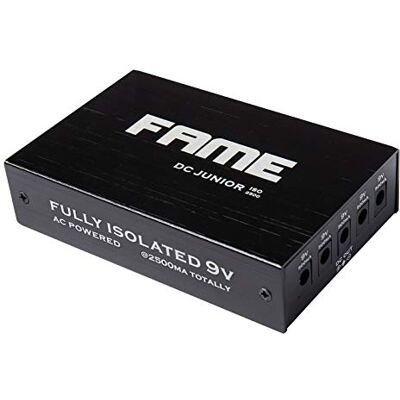 Fame Netzteil, Multinetzteil mit 9V DC und 2500mA für 5 Effektgeräte, Gitarrenzubehör Pedale für Pedalboard, DC Adapter Fame Netzteil, Multinetzteil mit 9V DC und 2500mA für 5 Effektgeräte, Gitarrenzubehör Pedale für Pedalboard, DC Adapter