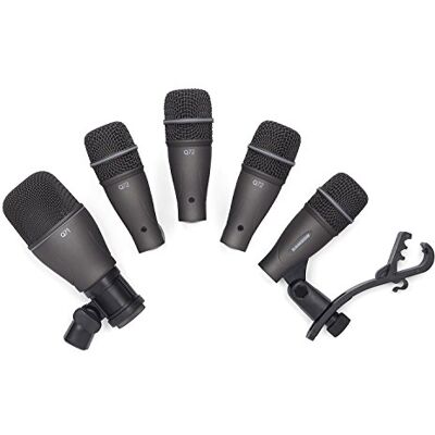Samson DK705 / 5-teiliges Drum Mikrofon Kit, Schwarz Samson DK705 / 5-teiliges Drum Mikrofon Kit, Schwarz