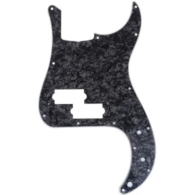 Musiclily Pro 13 Löcher P Bass Pickguard P-Style Bässe Schlagbrett für MIJ Fender Japan 4-Saiter Precision Bass,4 lagig Black Pearl Musiclily Pro 13 Löcher P Bass Pickguard P-Style Bässe Schlagbrett für MIJ Fender Japan 4-Saiter Precision Bass,4 lagig Black Pearl