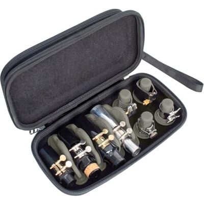 ProTec Woodwind Modulares Mundstücketui mit 5 Trennwänden und 4 Blattschraubenhaltern Modell A400 ProTec Woodwind Modulares Mundstücketui mit 5 Trennwänden und 4 Blattschraubenhaltern Modell A400