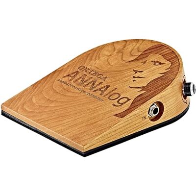 Ortega Guitars Analoge Stomp Box – Bass Effektpedal für Gitarristen, Singer, Songwriter – Analoges Percussion Sample – Kirschholz, Natur (ANNAlog) Ortega Guitars Analoge Stomp Box – Bass Effektpedal für Gitarristen, Singer, Songwriter – Analoges Percussion Sample – Kirschholz, Natur (ANNAlog)