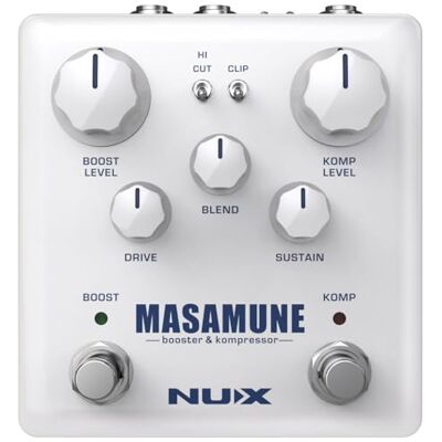 NUX Masamune Gitarren-Analog-Kompressor und Booster Pedal NUX Masamune Gitarren-Analog-Kompressor und Booster Pedal
