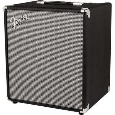 Fender Rumble 100 V3 Bassverstärker, 100 Watt Combo Amp mit 12" Eminence Lautsprecher, Kompakt & Leicht, Overdrive & Voicing-Sektion, Für Bühne Studio Proberaum, 10 kg Fender Rumble 100 V3 Bassverstärker, 100 Watt Combo Amp mit 12" Eminence Lautsprecher, Kompakt & Leicht, Overdrive & Voicing-Sektion, Für Bühne Studio Proberaum, 10 kg