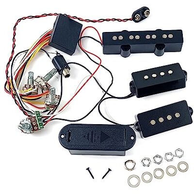 Generic Guitar Equalizer and Preamp Circuit Guitar Bass 3 Band Equalizer Circuit for Electric Guitar and Bass with JP Pickups Active Preamp Circuit Generic Guitar Equalizer and Preamp Circuit Guitar Bass 3 Band Equalizer Circuit for Electric Guitar and Bass with JP Pickups Active Preamp Circuit