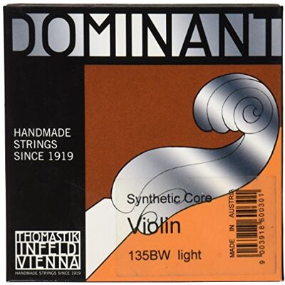 Thomastik-Infeld Dominant Violinsaiten Satz 4/4 (135Bw 129w, 131w, 132w, 133w) weiche Spannung Thomastik-Infeld Dominant Violinsaiten Satz 4/4 (135Bw 129w, 131w, 132w, 133w) weiche Spannung