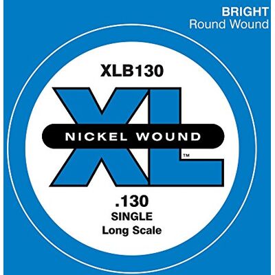 D'Addario XL 120-135 Bass Nickel Wound Singles130 D'Addario XL 120-135 Bass Nickel Wound Singles130