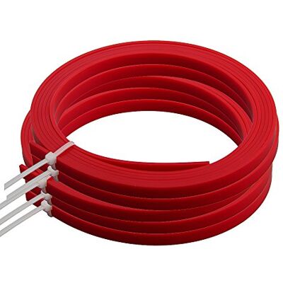 Kmise 5 x Rot ABS Gitarre Binding Randeinlagenstreifen 5 Fuß 4 mmx1.5 mm Body Project Kmise 5 x Rot ABS Gitarre Binding Randeinlagenstreifen 5 Fuß 4 mmx1.5 mm Body Project