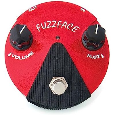 Dunlop FFM2 Pedal Fuzz Face Mini Germanium Red Dunlop FFM2 Pedal Fuzz Face Mini Germanium Red