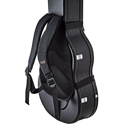 Ortega Guitars Rucksackgurt Deluxe Gepolstert für Geformte Hartschalenkoffer Schwarz (OBPS-DLX) Ortega Guitars Rucksackgurt Deluxe Gepolstert für Geformte Hartschalenkoffer Schwarz (OBPS-DLX)