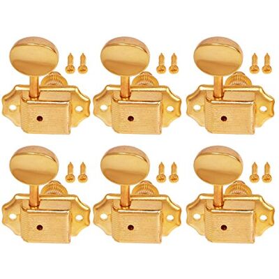 Kmise Elektro Akustik Gitarre Saiten Tuning Pegs Schlüssel Tuner Maschine Köpfe Gold 6 Right Kmise Elektro Akustik Gitarre Saiten Tuning Pegs Schlüssel Tuner Maschine Köpfe Gold 6 Right