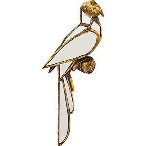 Kare Design Wandschmuck Parrot Mirror, Gold, Wand Deko, Papagei, verspiegeltes Glas, handgefertigt, 43x15x3 cm (H/B/T) Kare Design Wandschmuck Parrot Mirror, Gold, Wand Deko, Papagei, verspiegeltes Glas, handgefertigt, 43x15x3 cm (H/B/T)