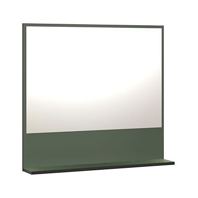 trendteam smart living PureBliss Wandspiegel Grün (BxHxT) 80 x 74 x 14 cm Badezimmerspiegel mit 80 cm Ablagefläche trendteam smart living PureBliss Wandspiegel Grün (BxHxT) 80 x 74 x 14 cm Badezimmerspiegel mit 80 cm Ablagefläche