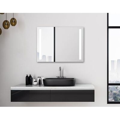 DSK Design - Silver Dream - 80x60 cm - Silber - LED mirror DSK Design - Silver Dream - 80x60 cm - Silber - LED mirror