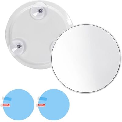 Culinavog 3X Vergrößerungsspiegel, Kosmetikspiegel mit 3 Saugnäpfen, Make-up-Spiegel für Präzision, Kleiner Vergrößerungsspiegel Wandspiegel fur PräZises Make-Up Badezimmer Reisen Culinavog 3X Vergrößerungsspiegel, Kosmetikspiegel mit 3 Saugnäpfen, Make-up-Spiegel für Präzision, Kleiner Vergrößerungsspiegel Wandspiegel fur PräZises Make-Up Badezimmer Reisen