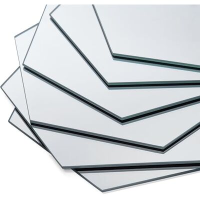 UNIQUE LUXURY Gold&Chrome Hexagon - 6er-Set - Wandspiegel UNIQUE LUXURY Gold&Chrome Hexagon - 6er-Set - Wandspiegel