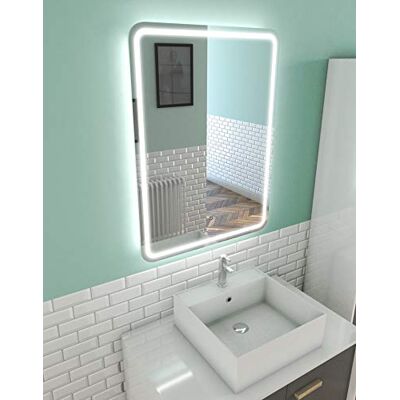 AURLANE MIR010 Badezimmerspiegel, Mehrfarbig AURLANE MIR010 Badezimmerspiegel, Mehrfarbig