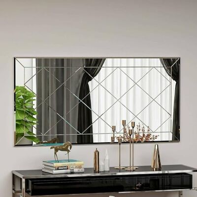 Dmora - Espejito Qamar - Weiß - 60x120 cm - Spiegel Dmora - Espejito Qamar - Weiß - 60x120 cm - Spiegel