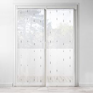 Douceur d'Intérieur Douceur d'Interieur 1626504 Paar, Polyester, Grau, 2 x 70 x 200 cm Douceur d'Intérieur Douceur d'Interieur 1626504 Paar, Polyester, Grau, 2 x 70 x 200 cm