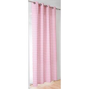 LINDER 471/60/49887/377FR - Pinkes Polyester-Vorhang - 145 x 240 cm LINDER 471/60/49887/377FR - Pinkes Polyester-Vorhang - 145 x 240 cm