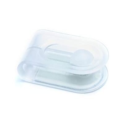RIDDER Duschvorhangklammer FixIt transparent 2 Stück, Kunststoff, Transparent, Klammer, CURTAIN_FASTENER RIDDER Duschvorhangklammer FixIt transparent 2 Stück, Kunststoff, Transparent, Klammer, CURTAIN_FASTENER