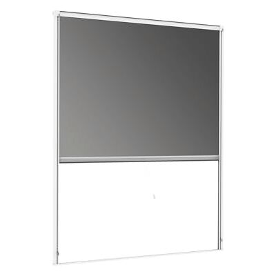Windhager COOL Sonnenschutz Rollofenster zum Einhängen, Fliegengitter Alurahmen, Hitzeschutz Fenster, Mückenschutz, Selbstbausatz 100 x 160cm, weiß Windhager COOL Sonnenschutz Rollofenster zum Einhängen, Fliegengitter Alurahmen, Hitzeschutz Fenster, Mückenschutz, Selbstbausatz 100 x 160cm, weiß