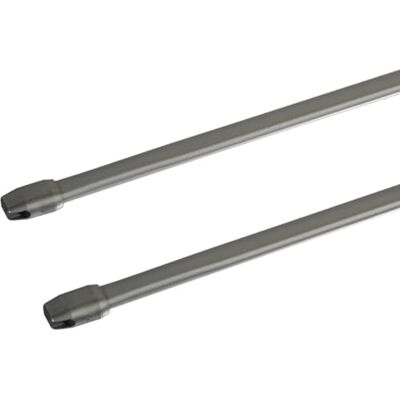Liedeco Scheibenstange Standard, 11 mm Cafehausstange, 2 Stk silber matt, 100-180 cm ausziehbar Liedeco Scheibenstange Standard, 11 mm Cafehausstange, 2 Stk silber matt, 100-180 cm ausziehbar