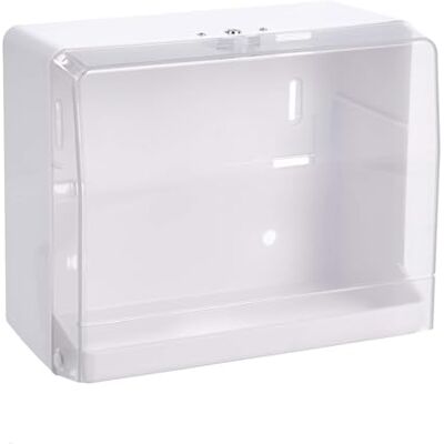 Amazon Papiertuchspender, V-Falz kompatibel, Weiß, 27 x 14.5 x 21.5 cm Amazon Papiertuchspender, V-Falz kompatibel, Weiß, 27 x 14.5 x 21.5 cm