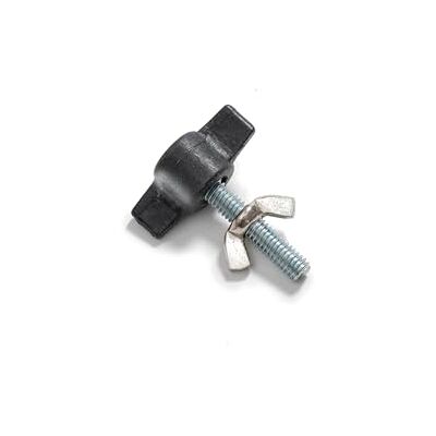 Rock-N-Roller Rock N Roller 5/16" Wingbolt mit Feder 2er-Pack (passend für Regal-Kits, robustes Werkstatt Zubehör), Schwarz Rock-N-Roller Rock N Roller 5/16" Wingbolt mit Feder 2er-Pack (passend für Regal-Kits, robustes Werkstatt Zubehör), Schwarz