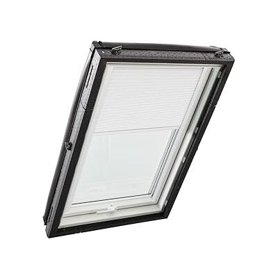 Roto Original Faltstore ZFA Faltrollo für Dachfenster Führungsschiene Weiß Plissee für Dachfenster Baureihe Designo R4/R7 und Classic K 43/73 Größe 054/098 05/09 Stofffarbe Weiß Roto Original Faltstore ZFA Faltrollo für Dachfenster Führungsschiene Weiß Plissee für Dachfenster Baureihe Designo R4/R7 und Classic K 43/73 Größe 054/098 05/09 Stofffarbe Weiß