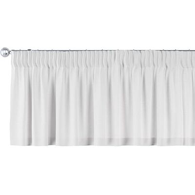 Dekoria Lambrekin - Weiß / ecru - 260 x 40 cm - Fensterdeko Dekoria Lambrekin - Weiß / ecru - 260 x 40 cm - Fensterdeko