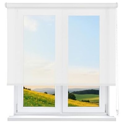 VIEWTEX Seitenzugrollo Screen 10% Öffnungsgrad Weiss 150 x 190 cm 5 Jahre Garantie VIEWTEX Seitenzugrollo Screen 10% Öffnungsgrad Weiss 150 x 190 cm 5 Jahre Garantie