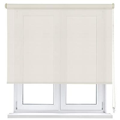 VIEWTEX Seitenzugrollo Screen 10% Öffnungsgrad Leinen Weiss 200 x 250 cm 5 Jahre Garantie VIEWTEX Seitenzugrollo Screen 10% Öffnungsgrad Leinen Weiss 200 x 250 cm 5 Jahre Garantie