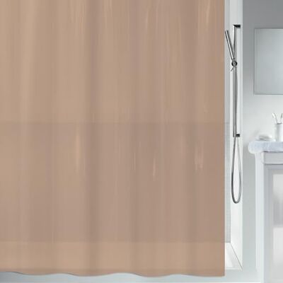 Spirella Duschvorhang Peva Bio 180x200 cm, Elegant und Praktisch für Ihr Badezimmer, Wasserabweisend und Pflegeleicht, Modernes und Schickes Design, Cappuccino Spirella Duschvorhang Peva Bio 180x200 cm, Elegant und Praktisch für Ihr Badezimmer, Wasserabweisend und Pflegeleicht, Modernes und Schickes Design, Cappuccino
