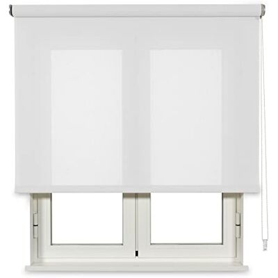 VIEWTEX Lichtdurchlässiges Rollo aus Baumwolle (Recycelte Baumwolle) Weiß 150 X 250cm 5 Jahre Garantie VIEWTEX Lichtdurchlässiges Rollo aus Baumwolle (Recycelte Baumwolle) Weiß 150 X 250cm 5 Jahre Garantie