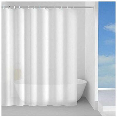 Gedy Basic Duschvorhang aus Peva, weißes Finish, Maße: 200 x 180 x 0,1 cm und Gewicht 0,365 kg Gedy Basic Duschvorhang aus Peva, weißes Finish, Maße: 200 x 180 x 0,1 cm und Gewicht 0,365 kg