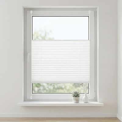 Sekey Plissee ohne Bohren Klemmfix Fenster Plisseerollo Verstellbarer Spannung Jalousie für Tür & Fenster Sekey Plissee ohne Bohren Klemmfix Fenster Plisseerollo Verstellbarer Spannung Jalousie für Tür & Fenster