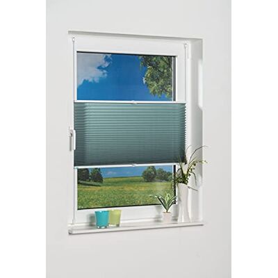 Khome K-home Plissee Klemmfix Ohne Bohren-Easyfix 110 x 130 (B x L) Petrol Lichtschutz Khome K-home Plissee Klemmfix Ohne Bohren-Easyfix 110 x 130 (B x L) Petrol Lichtschutz